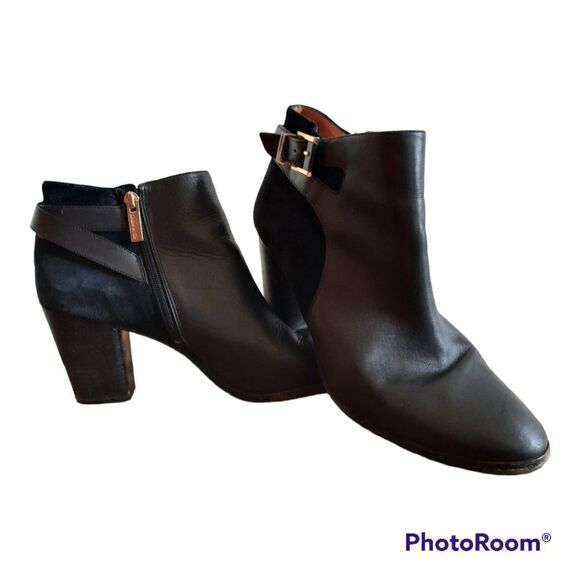 Louise et Cie Vasca Leather Booties Boots - Picture 1 of 5